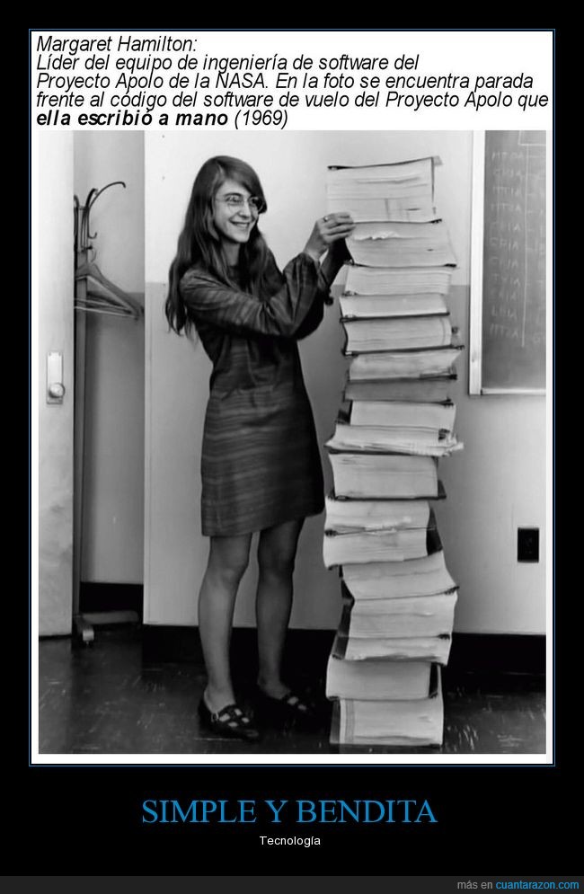 margaret hamilton,proyecto apolo,código,nasa